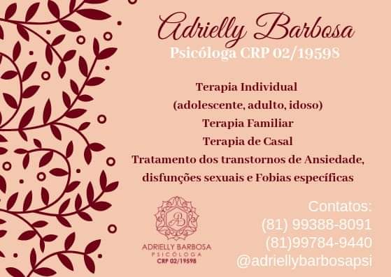 Adrielly Barbosa - Espaço Terapêutico