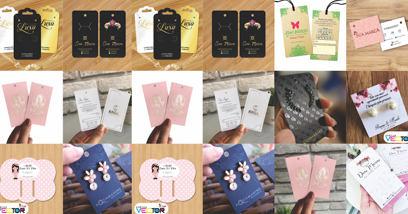 GRÁFICA VECTOR - TAGS E ETIQUETAS